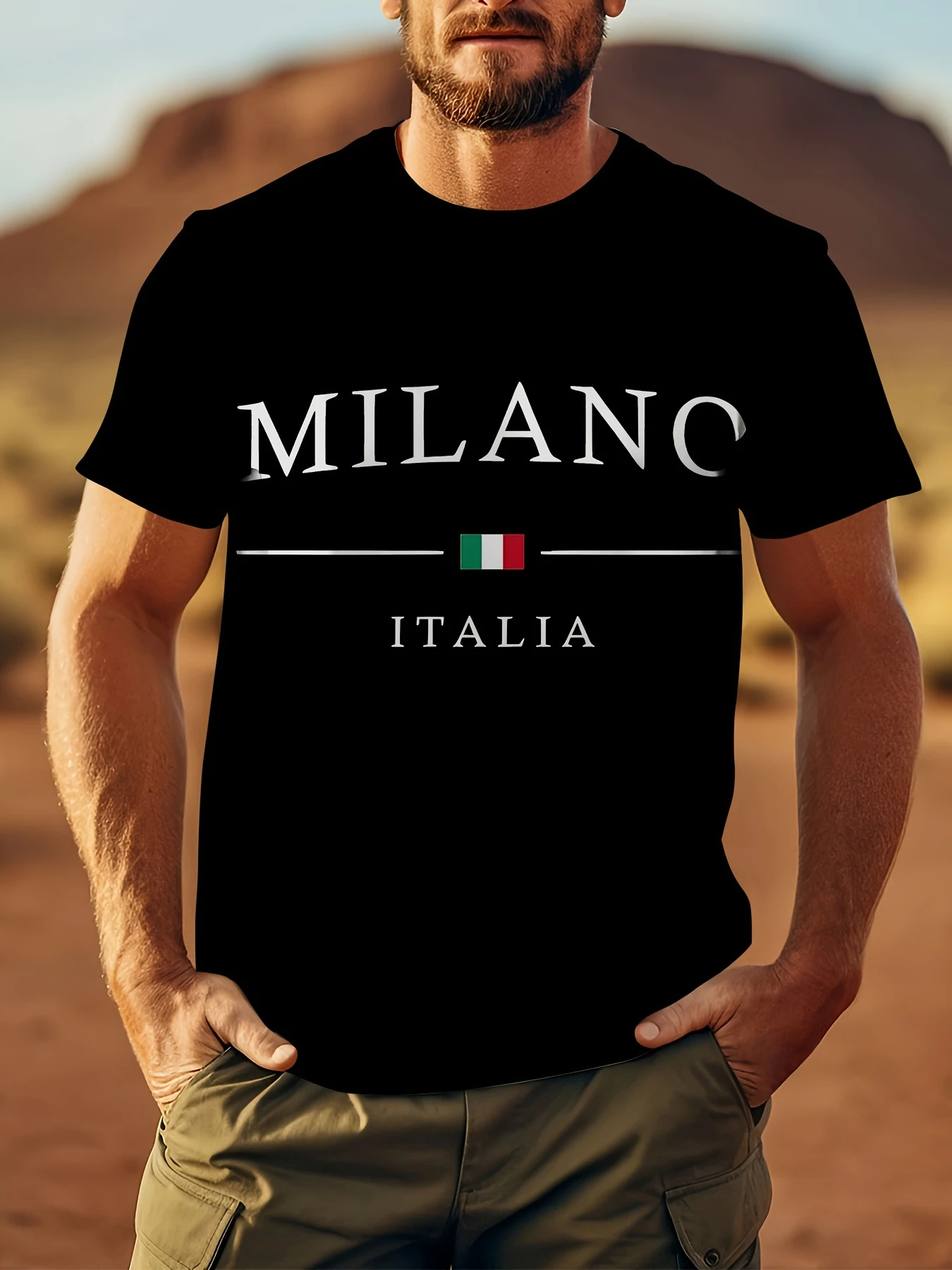 Street Fashion Of Milan - ميلان إيطاليا ثلاثية الأبعاد الطباعة الرياضية