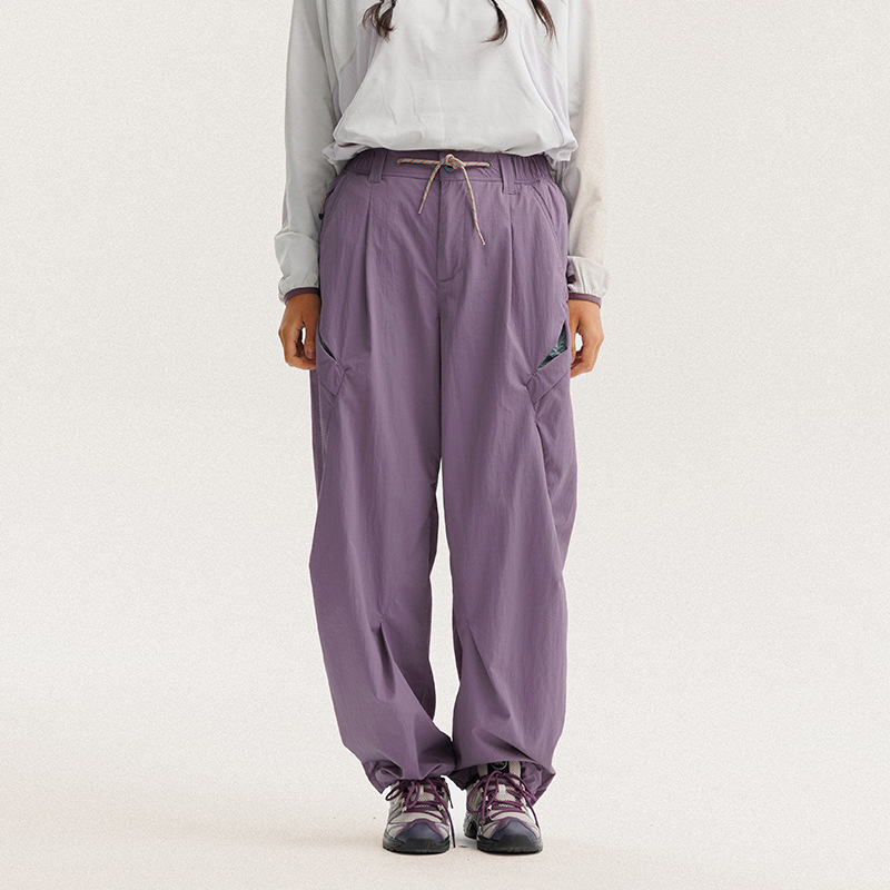 Cargo Pant Wide - للجنسين الصوف - اصطف واسع -