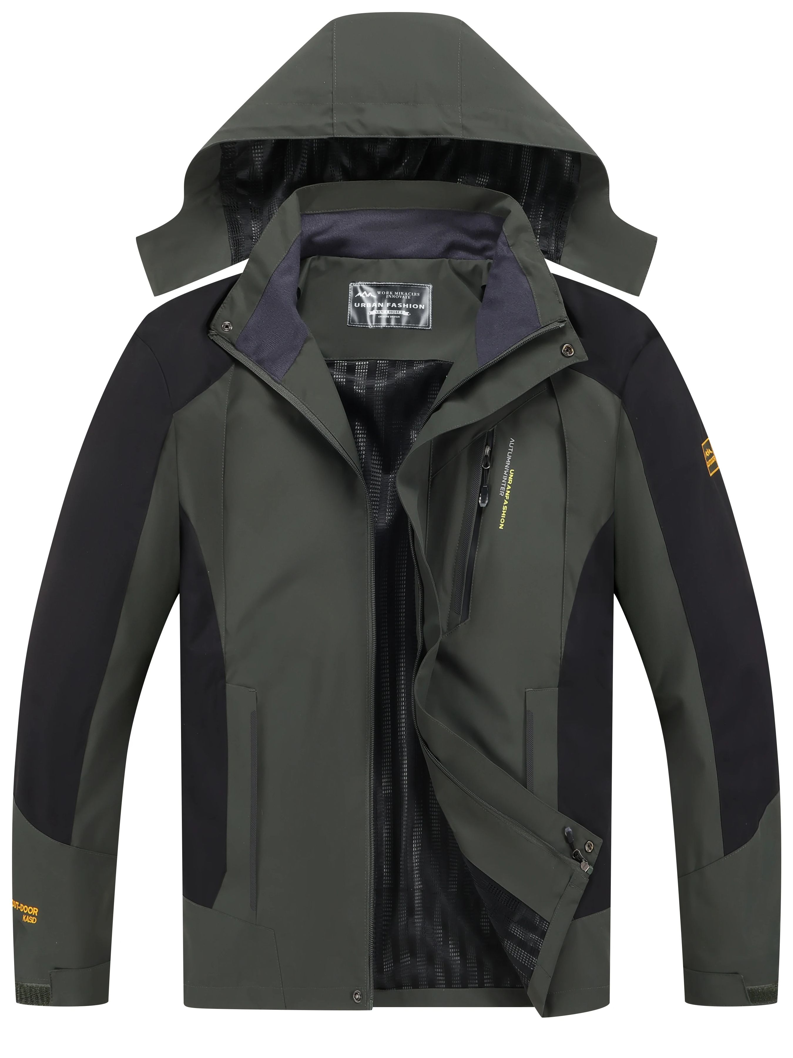 Reflective Jacket Running - سترة رجالية مقاومة للماء للتنزه سيرًا