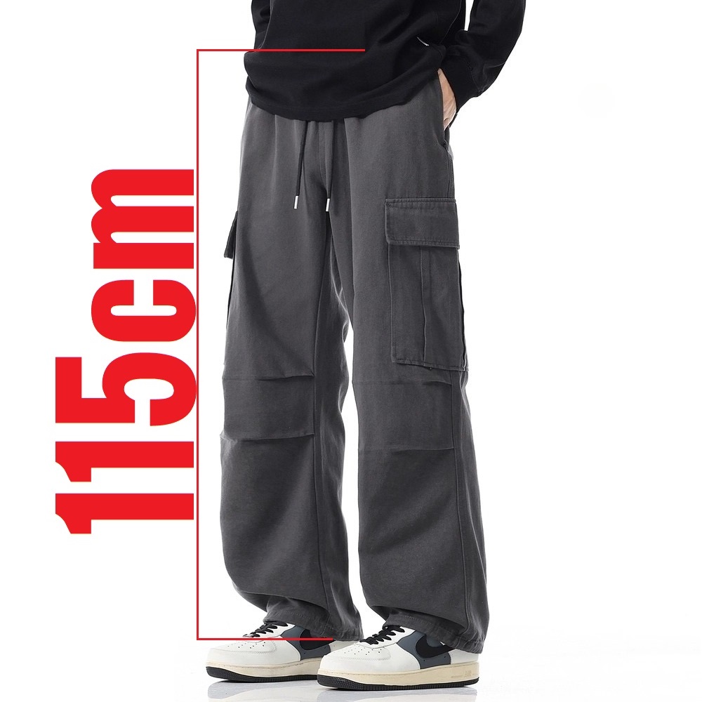 Cargo Pant Wide - 1991sxl طويل القامة الرجال بانت مستقيم