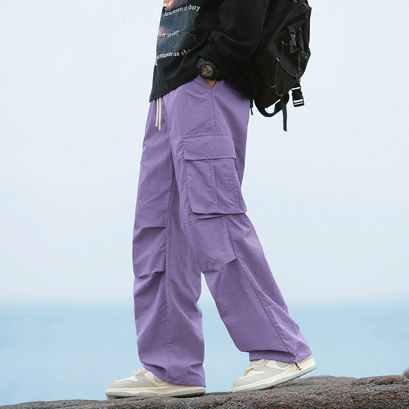 بنطلون كارجو رجالي صيفي فضفاض، - مراجعة Cargo Pant Wide وسعره