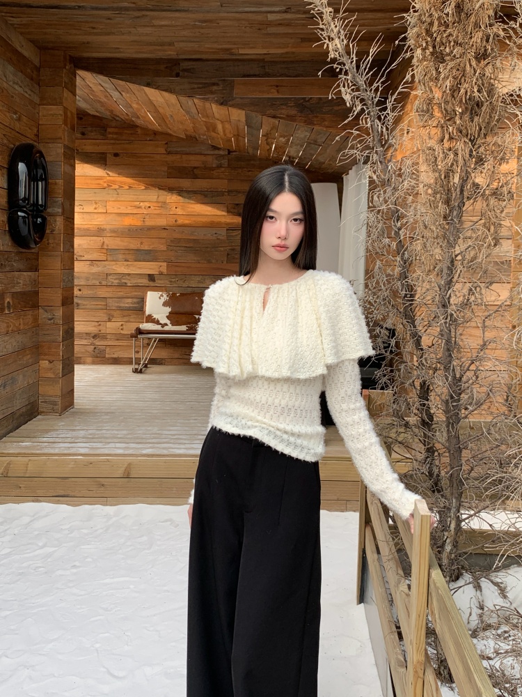 CHEERART بلوزة نسائية فاخرة مح - مراجعة Street Fashion Winter 2026 وسعره