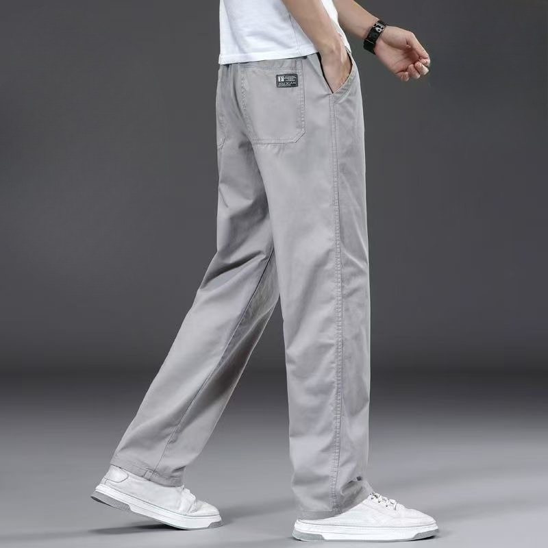 بنطلون رجالي صيفي من القطن بقص - مراجعة Cargo Pant Wide وسعره