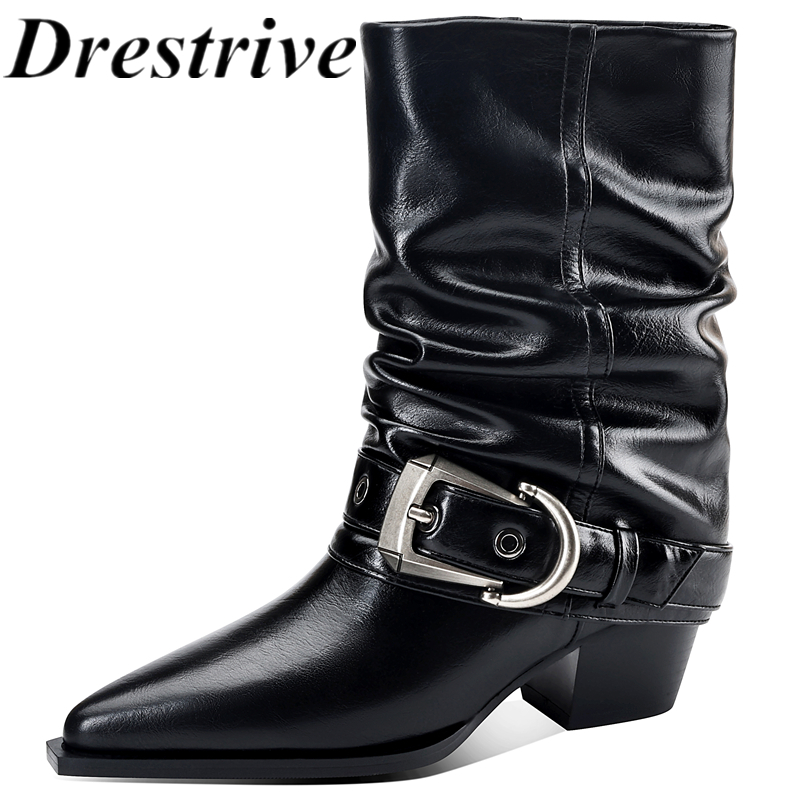 دريستريف 2026 أحذية نسائية يدو - مراجعة Street Fashion Winter 2026 وسعره