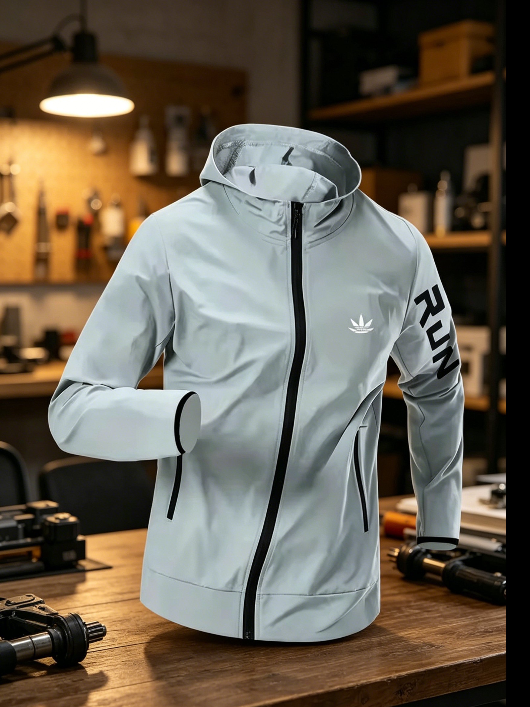 سترة رياضية رجالية مقاومة للري - مراجعة Reflective Jacket Running وسعره