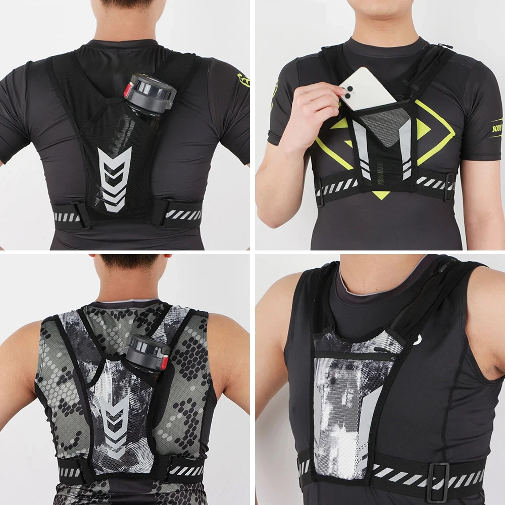 OSSOHH سترة جري خفيفة الوزن وع - مراجعة Reflective Jacket Running وسعره