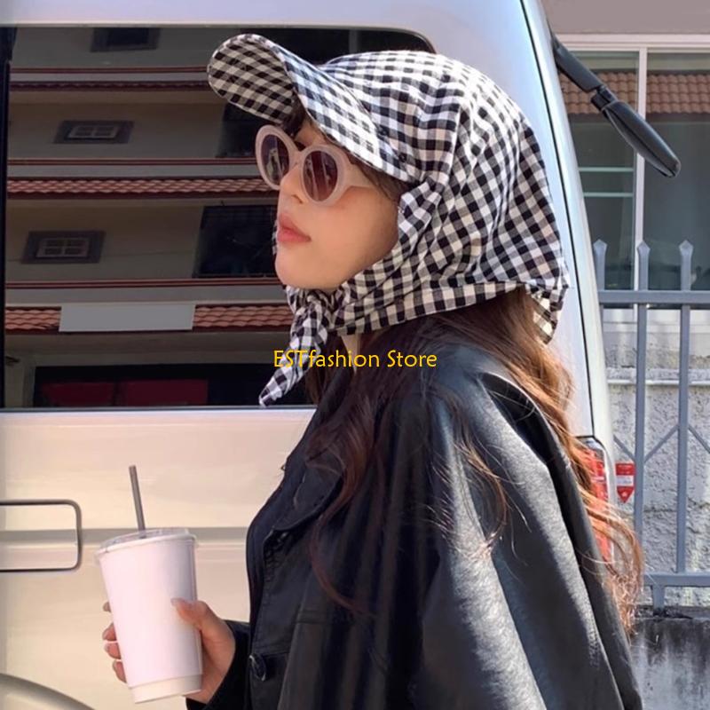 Y5GC قبعة وشاح شعبية منقوشة قب - مراجعة Street Fashion Reference وسعره