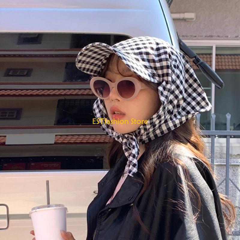 Y5GC قبعة وشاح شعبية منقوشة قب - مراجعة Street Fashion Reference وسعره