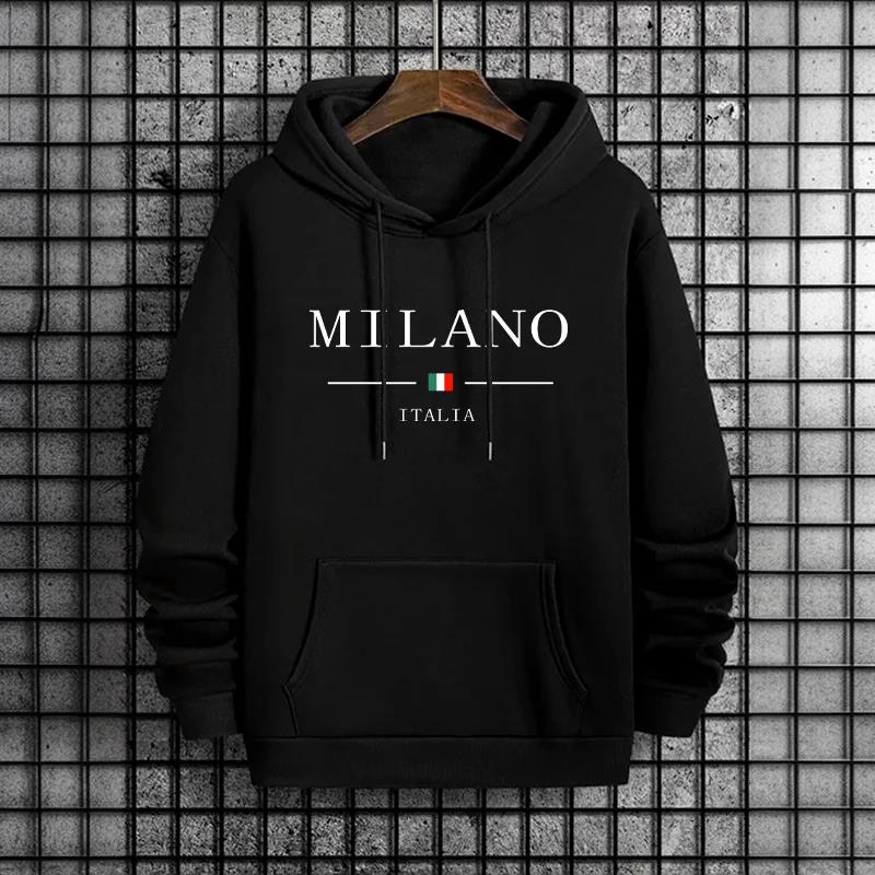 هوديز رجالي من ميلانو الإيطالي - مراجعة Street Fashion Of Milan وسعره