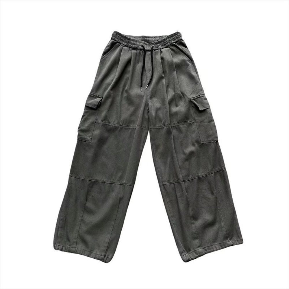 بنطلون كارجو ياباني للرجال بتص - مراجعة Cargo Pant Wide وسعره
